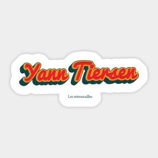 Yann Tiersen Sticker